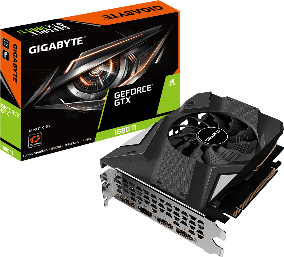 Graphics Card - GeForce® GTX 1660 Ti MINI ITX 6G