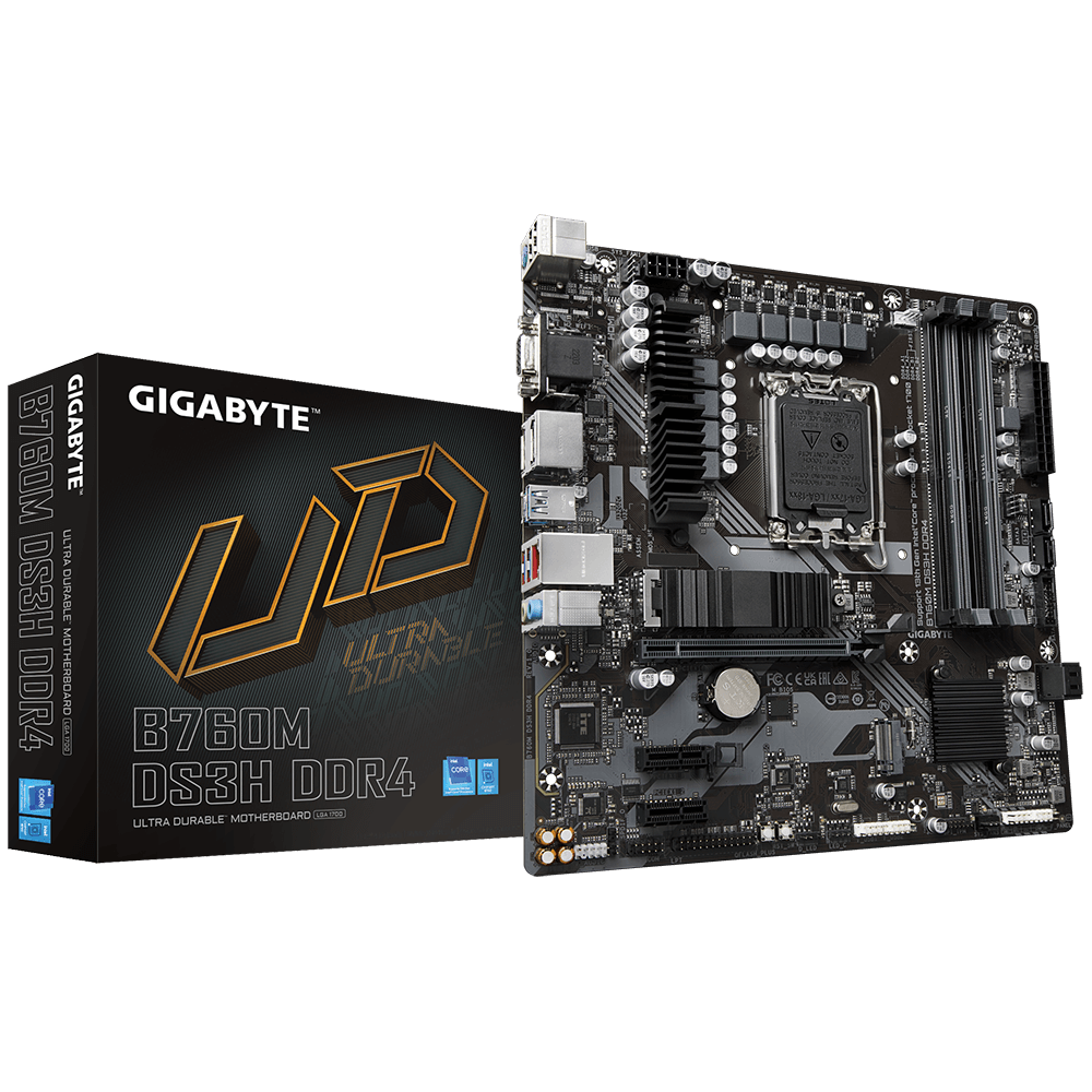 マザーボード GIGABYTE B760 DS3H DDR4 B760M DS3H DDR4 (Rev. 1.0) - GIGABYTE Global