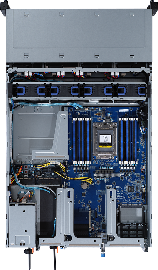 Rack Server - AMD EPYC™ 7002 - 2U UP 14-Bay SATA/SAS - R262-ZA1