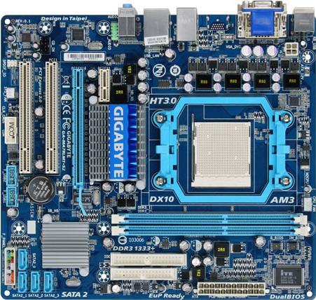 Tarjetas Madre - GA-MA78LMT-S2