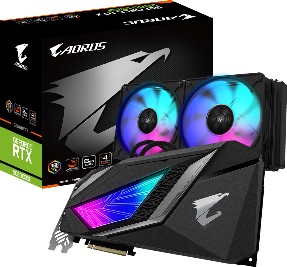 Tarjetas de Video - AORUS GeForce® RTX 2080 SUPER™ WATERFORCE 8G