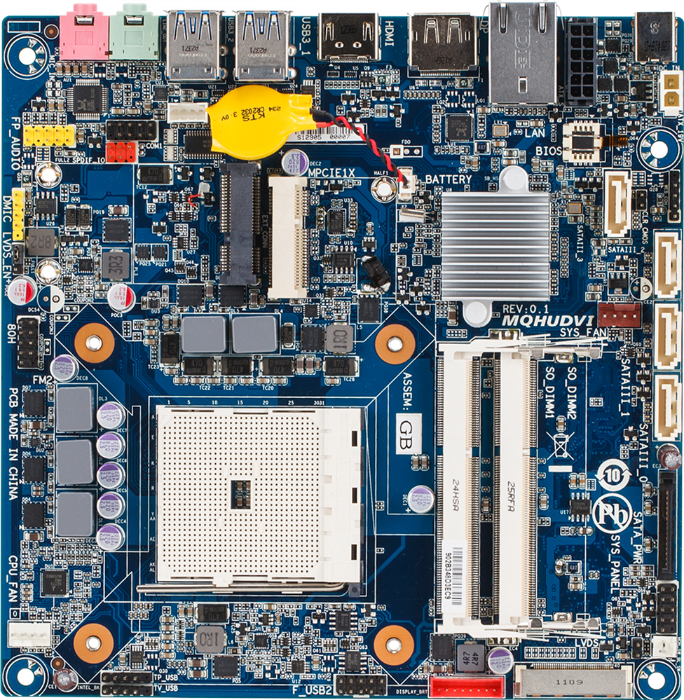 AMD® A75 chipset - MQHUDVI