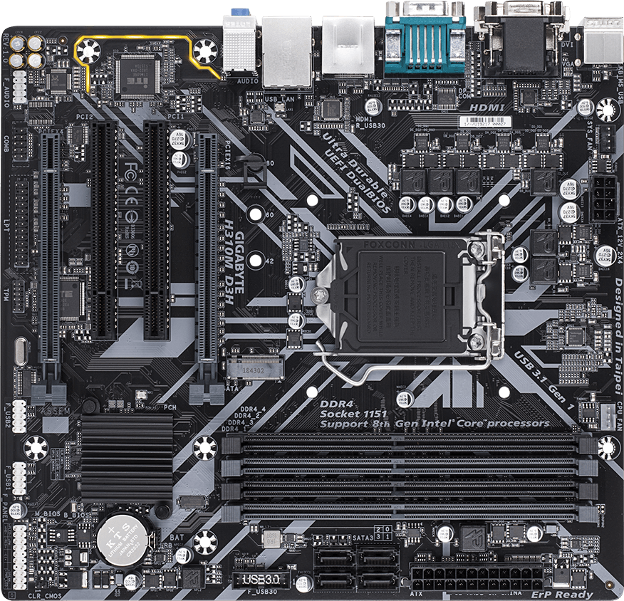 Motherboard - H310M D3H