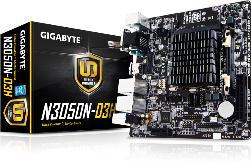 Motherboard - GA-N3050N-D3H