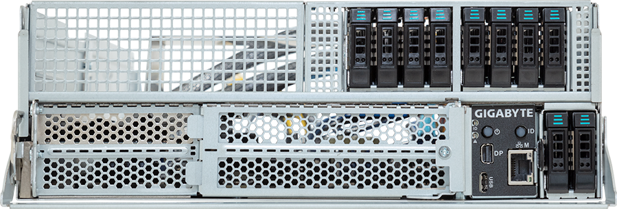 ORv3 Compute Node - 5th/4th Gen Intel® Xeon® Scalable - 2OU 2-Node UP 10-Bay E1.S Gen4 NVMe - TO25-S11-AA01