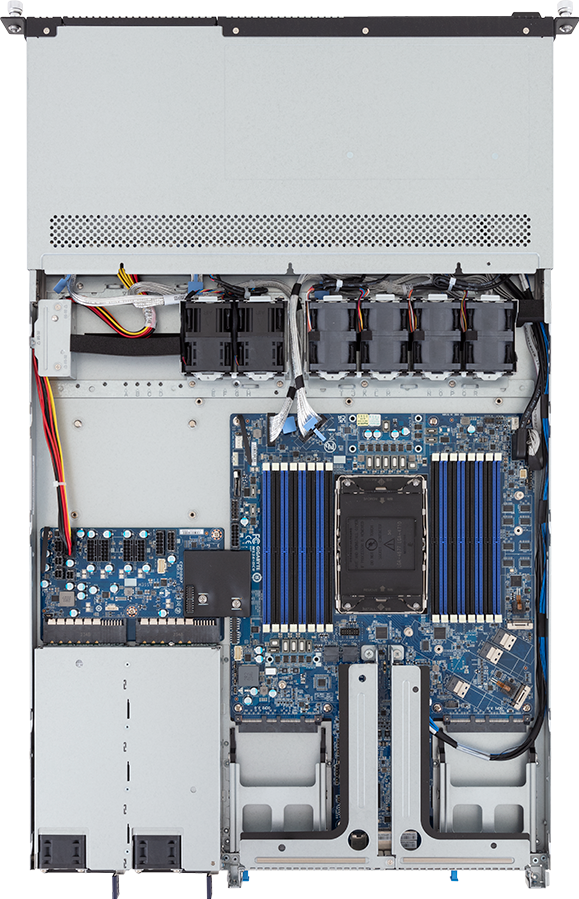 Rack Server - Intel® Xeon® 6 Processors - 1U UP 4-Bay Gen5 NVMe/SATA/SAS-4 - R164-S30-AAG1