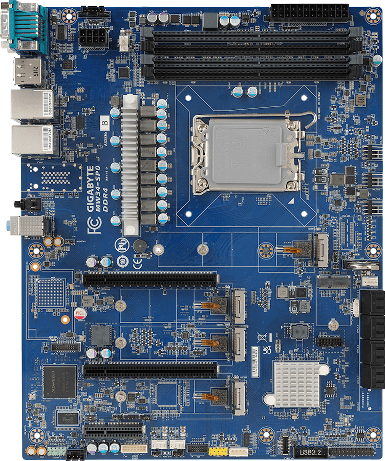 Motherboard - 14th/13th/12th Gen Intel® Core™ - ATX UP - MW34-SP0