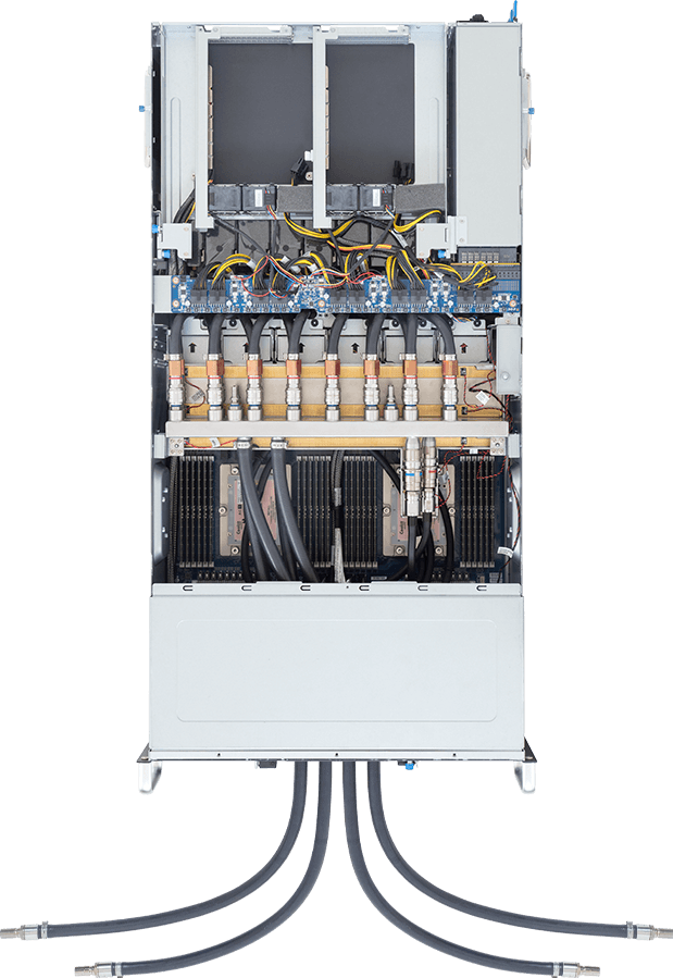 HPC/AI Server - AMD EPYC™ 9005/9004 - 4U DP 8 x PCIe Gen5 GPUs DLC - G494-ZB0-LAP1