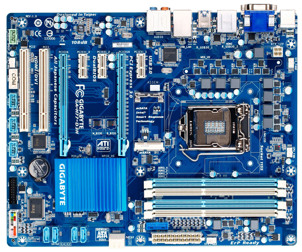 GA-H77-D3H (Rev. 1.0) - GIGABYTE Japan