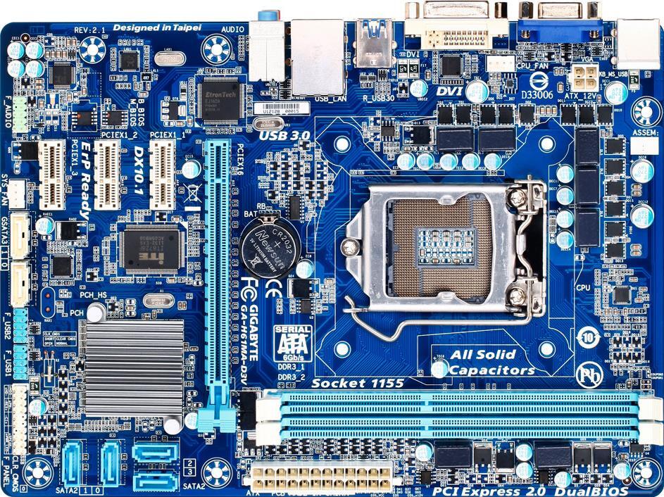 Motherboard - GA-H61MA-D3V