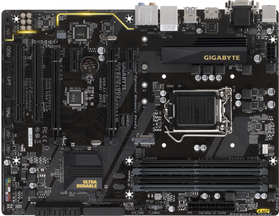 Motherboard - GA-B250-HD3