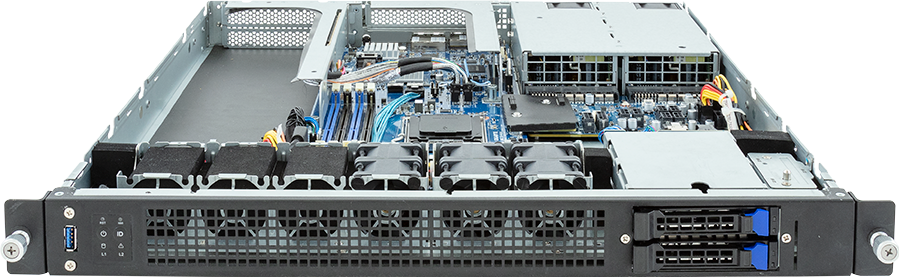 Edge Server - AMD EPYC™ 4005/4004 & Ryzen™ 9000/7000 - 1U UP 2-Bay SATA Platinum - E133-C10-AAA1