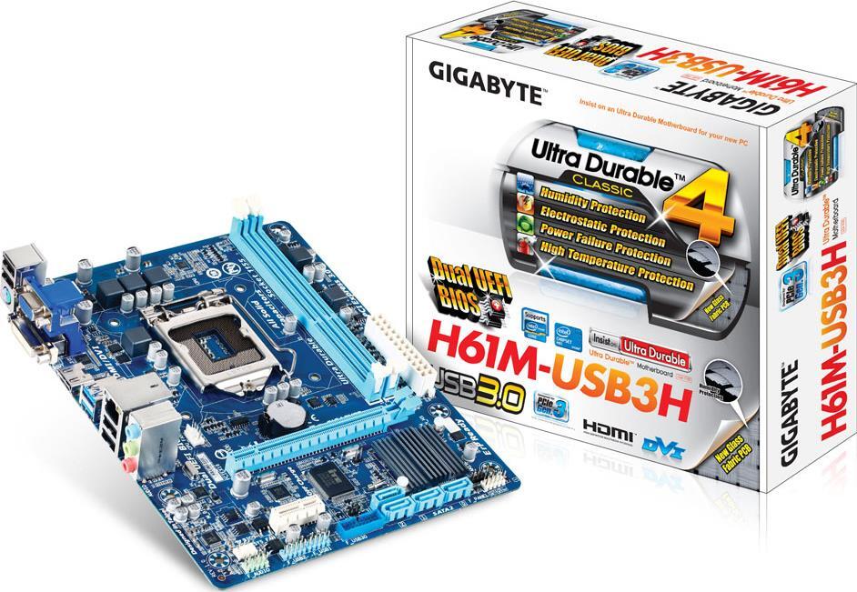 Motherboard - GA-H61M-USB3H