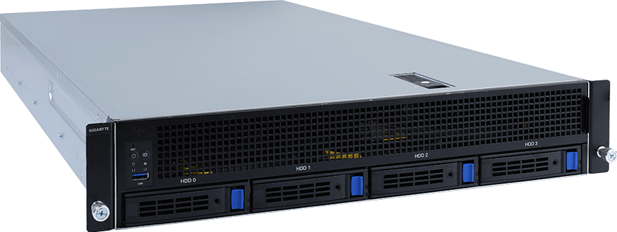 HPC/AI Arm Server - Ampere® Altra® Max - 2U UP 4 x PCIe Gen4 GPUs - G242-P31