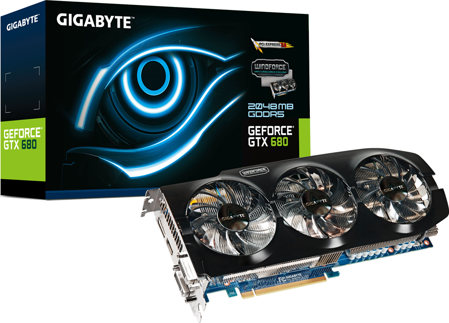 Graphics Card - GV-N680WF3-2GD