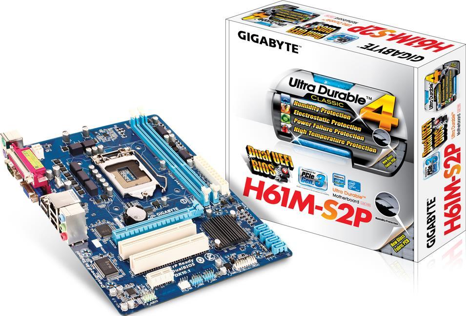 Системные платы - GA-H61M-S2P