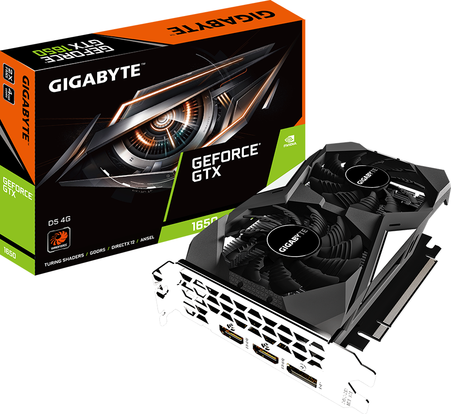 Graphics Card - GeForce® GTX 1650 D5 4G