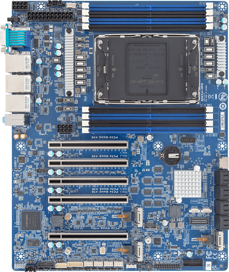 Motherboard - Intel® Xeon® 600 Processors for Workstations - ATX UP - MW54-HP0