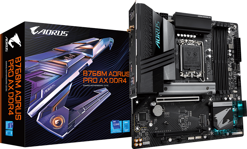 Motherboard - B760M AORUS PRO AX DDR4