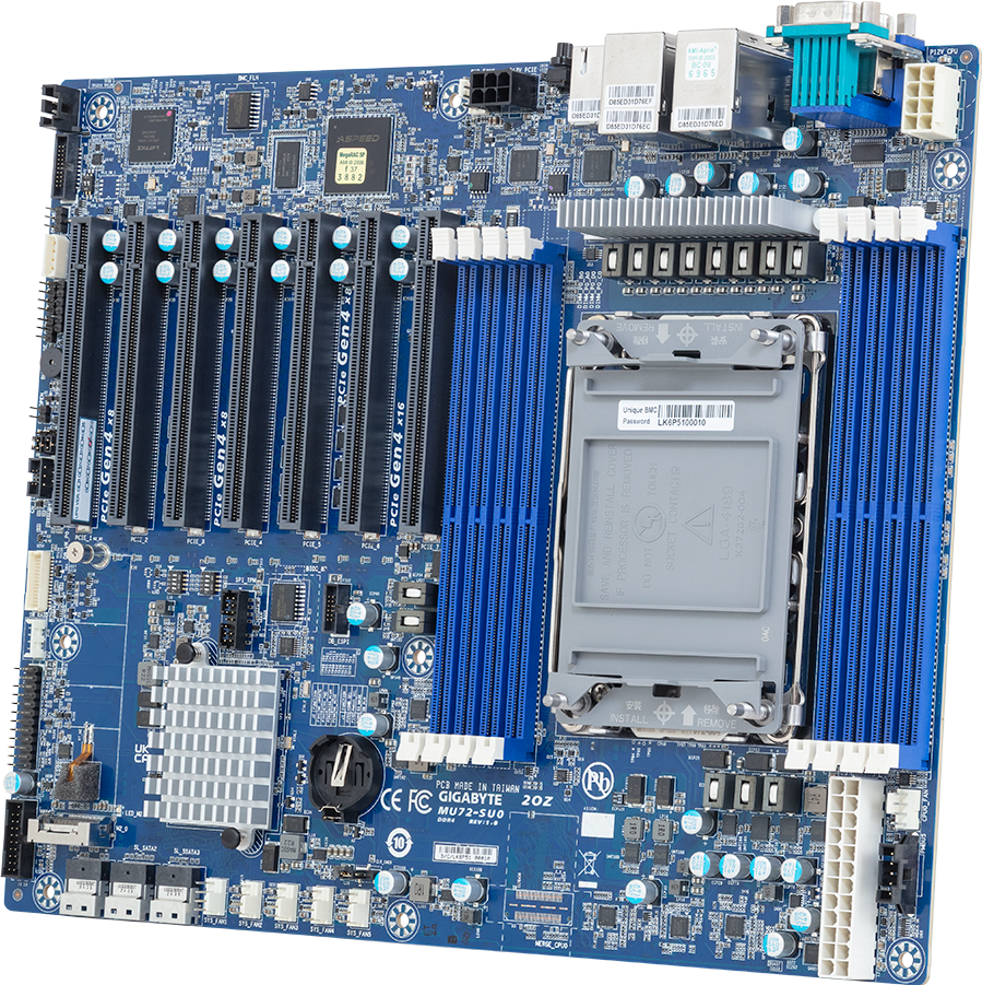 Motherboard - 3rd Gen Intel® Xeon® Scalable & Intel® Xeon® W-3300 - ATX UP - MU72-SU0