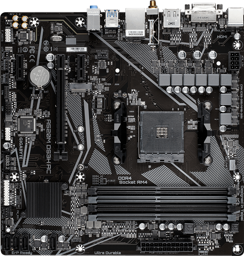 Motherboard - A520M DS3H AC