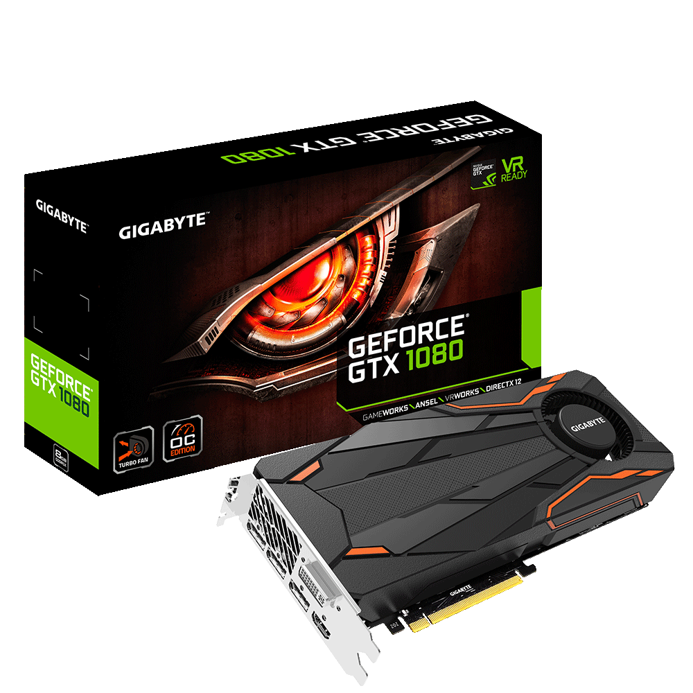 GeForce® GTX 1080 Turbo OC 8G - GIGABYTE Global