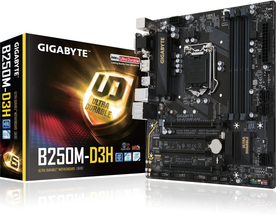 マザーボード - GA-B250M-D3H