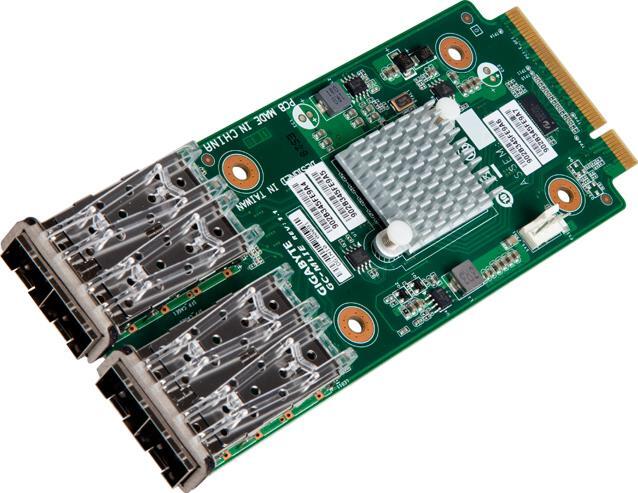 4 x GbE LAN ports proprietary card - GC-MLIE