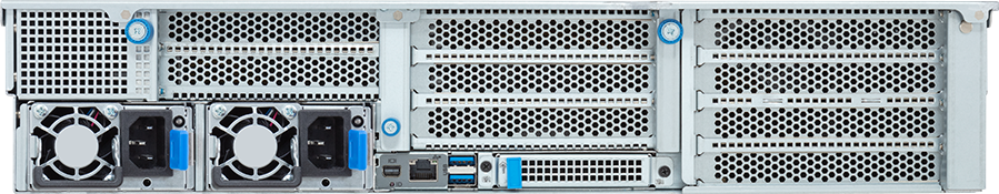 Rack Server - 5th/4th Gen Intel® Xeon® Scalable - 2U UP 4 x PCIe Gen5 GPUs - R263-SG0-AAE1
