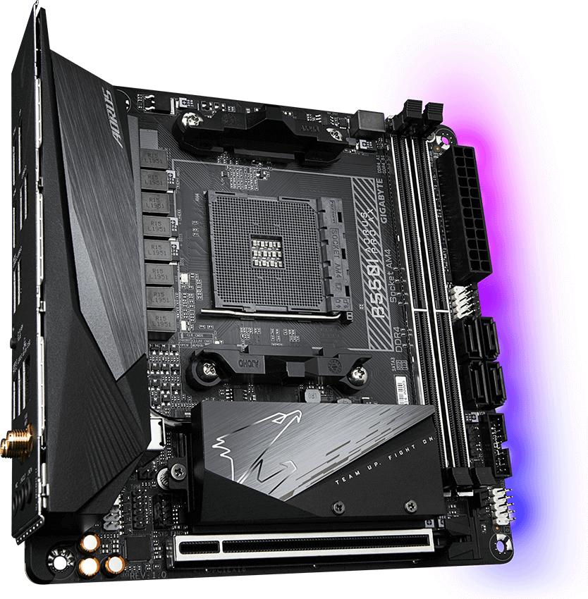 マザーボード GIGABYTE B550I AORUS PRO AX rev1.3 B550I AORUS PRO AX (Rev. 1.3) - GIGABYTE Global