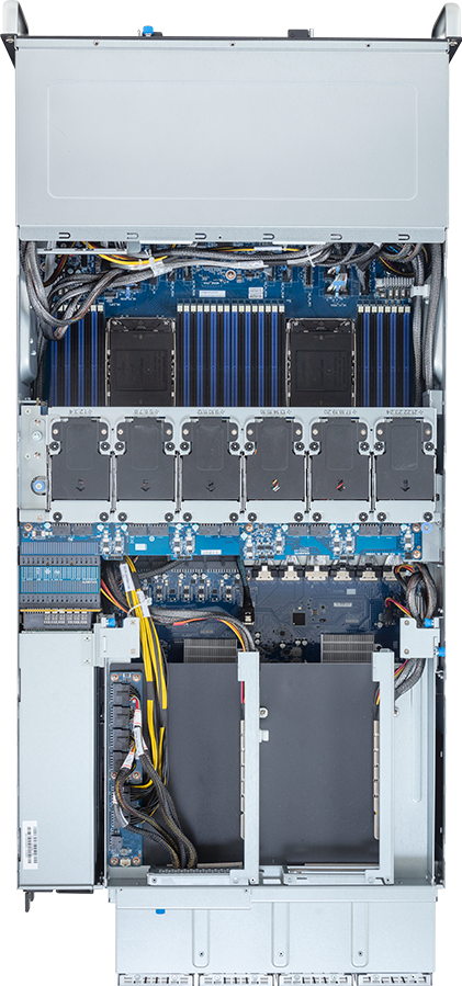 HPC/AI Server - Intel® Xeon® 6700/6500 - 4U DP 10 x PCIe Gen5 GPUs (2 x Root Ports) - G494-SB1-AAP2