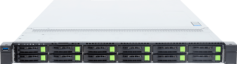 Rack Server - AMD EPYC™ 9006 SP7 Server Processors - 1U UP 1 x PCIe Gen6 GPU Closed-Loop DLC - R165-DG2-CS1