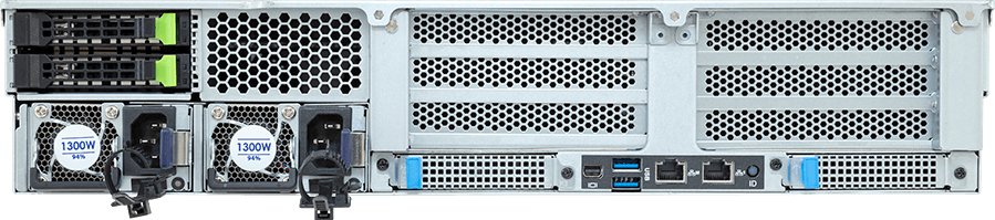 Rack Server - AMD EPYC™ 9005/9004 - 2U UP 12+2-Bay Gen5 NVMe/SATA/SAS-4 Titanium - R263-Z37-AAH2