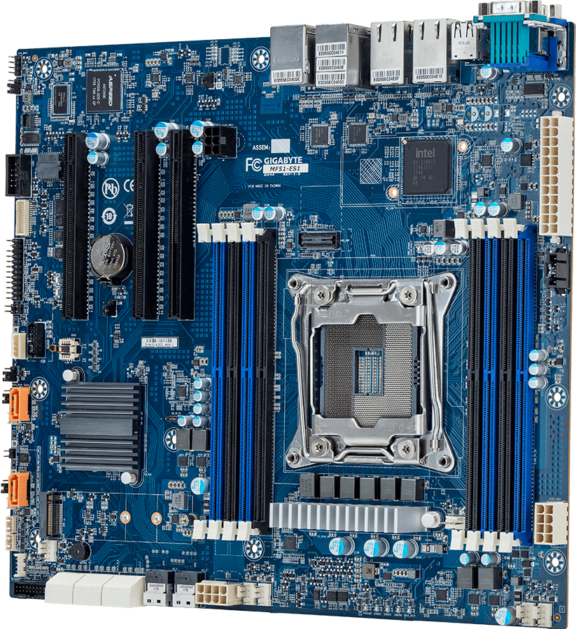 Motherboard - Intel® Xeon® W-2200/W-2100 - CEB UP 4 x 1Gb/s LAN - MF51-ES1