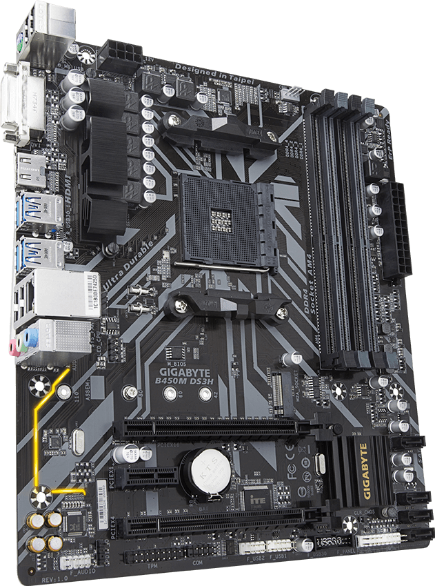 GIGABYTE B450M DS3H マザーボード B450M DS3H (Rev. 1.x) - GIGABYTE Japan