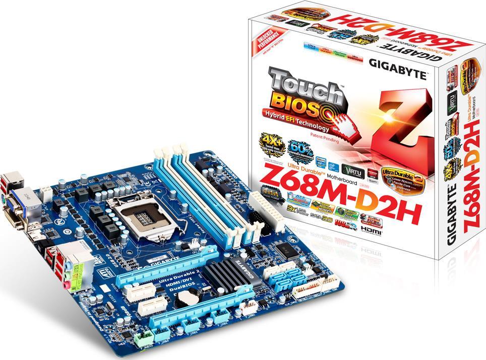 Motherboard - GA-Z68M-D2H