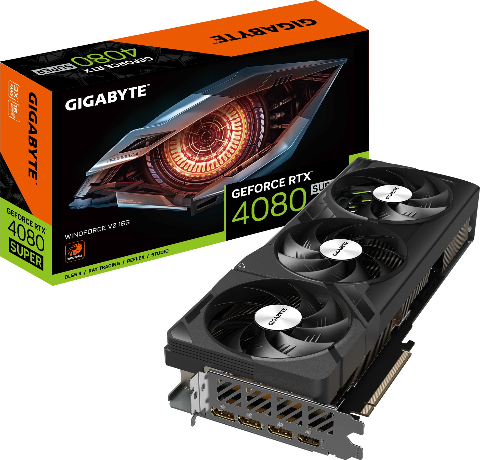 GeForce RTX™ 4080 SUPER WINDFORCE V2 16G