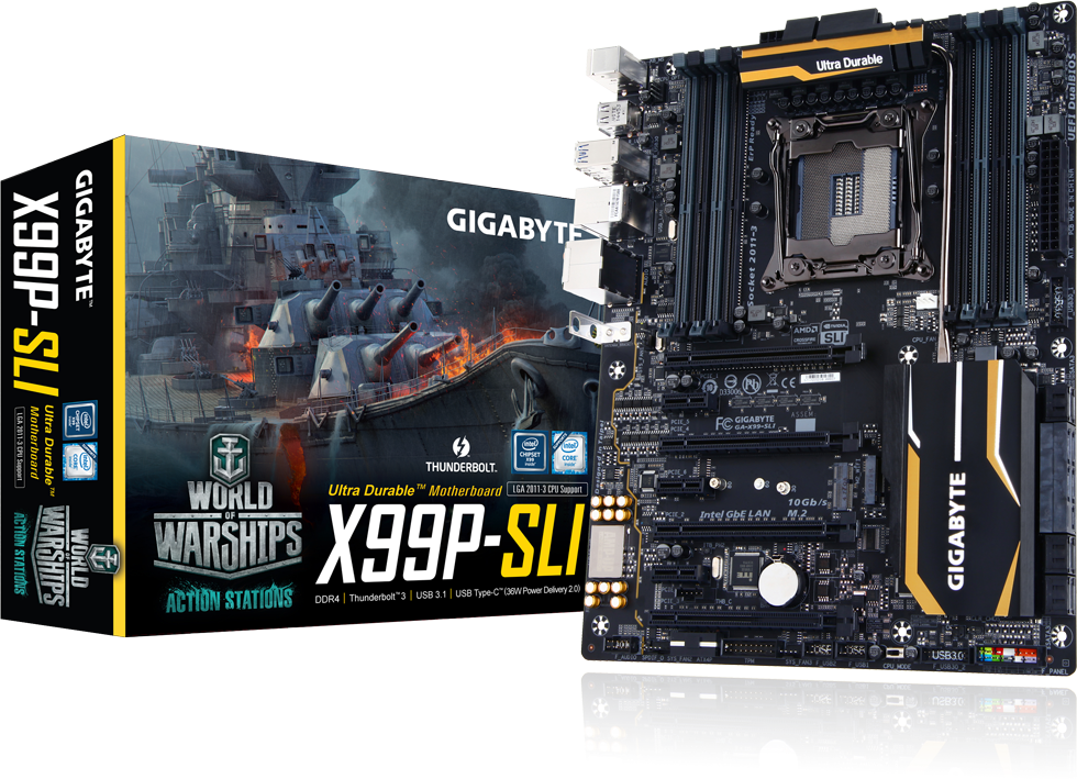 Tarjetas Madre - GA-X99P-SLI