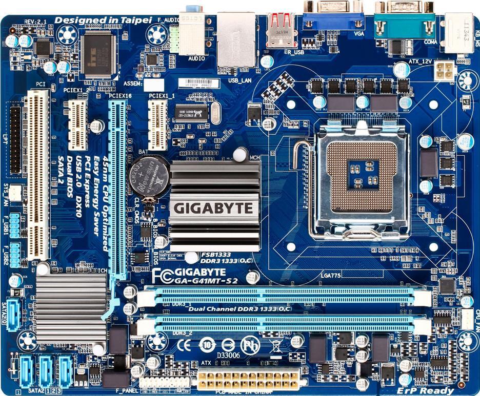 Motherboard - GA-G41MT-S2