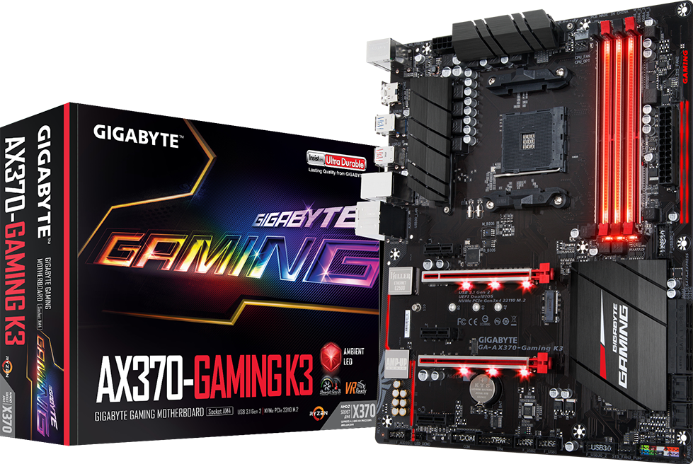 Alaplap - GA-AX370-Gaming K3