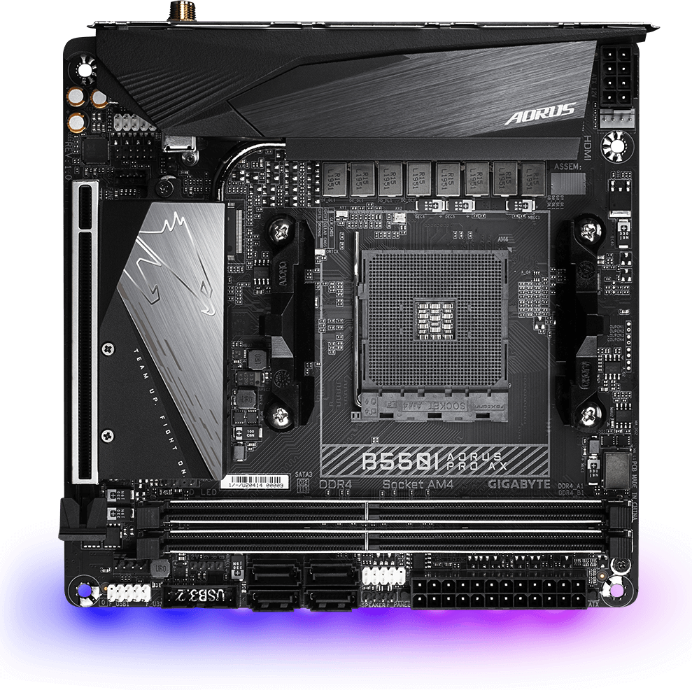 Системные платы - B550I AORUS PRO AX