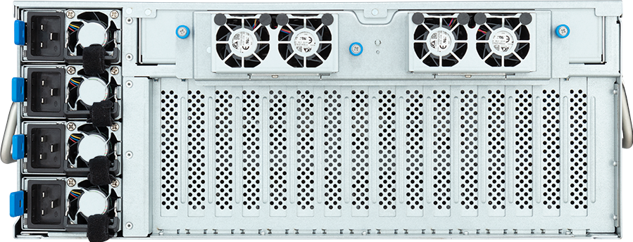 HPC/AI Server - AMD EPYC™ 9004 - 4U DP 10 x PCIe Gen5 GPUs (with PCIe switches) - G493-ZB1-AAP1