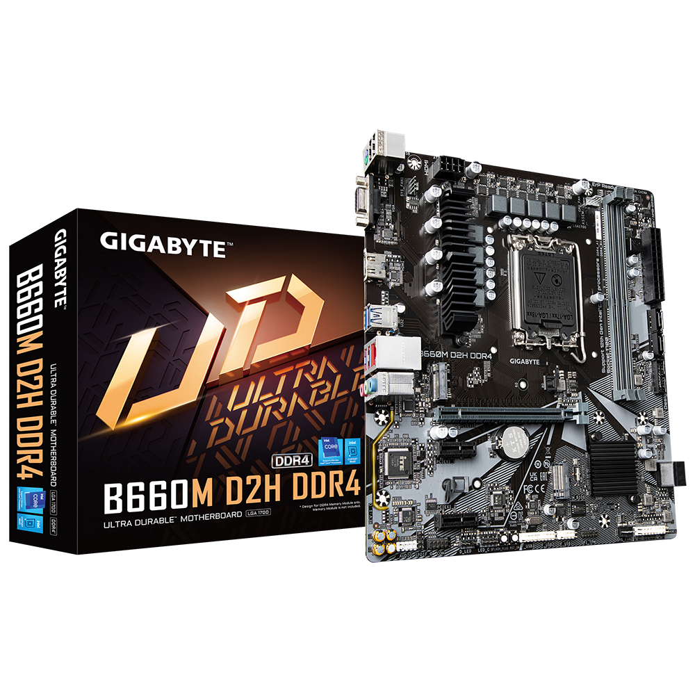 GIGABYTE B660M D2H DDR4 マザーボード 2000