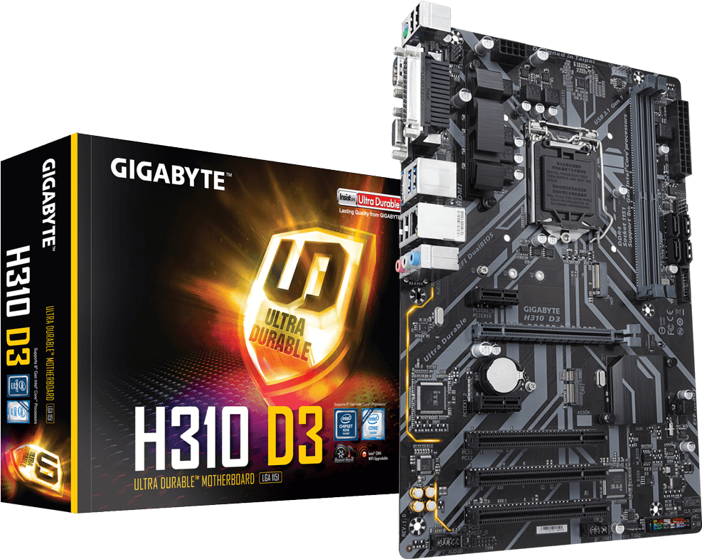 เมนบอร์ด - H310 D3