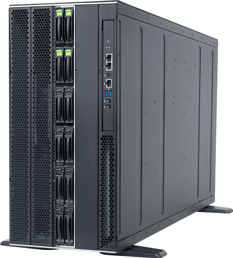 GPU Workstation - AMD EPYC™ 9005/9004 - UP 4 x PCIe Gen5 GPUs DLC - W793-ZU0-LA71