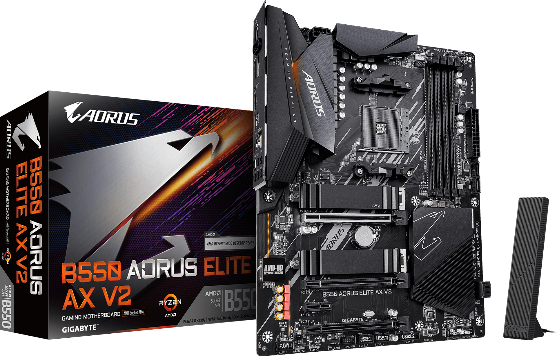 B550 AORUS ELITE AX V2 (Rev. 1.7) Motherboard - GIGABYTE Global