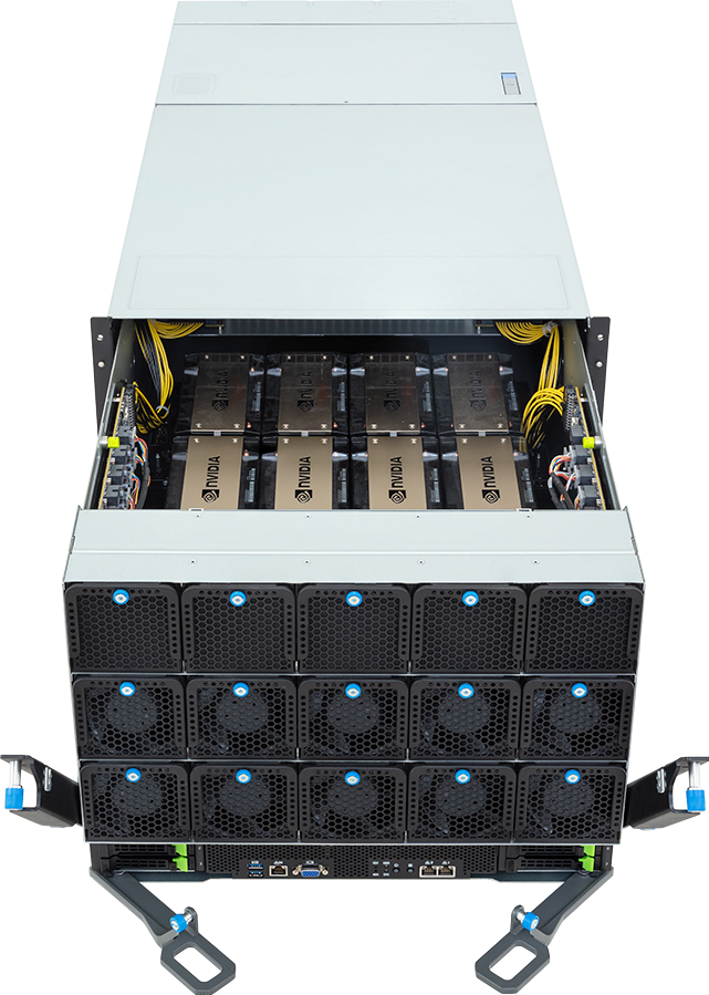 HPC/AI Server - 5th/4th Gen Intel® Xeon® Scalable - 8U DP NVIDIA HGX™ H200 - G893-SD1-AAX3