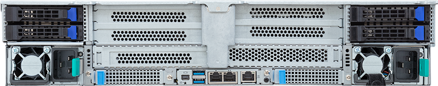 Rack Server - AMD EPYC™ 9004 - 2U DP 12+4-Bay Gen5 NVMe/SATA/SAS-4 2700W Titanium - R283-Z97-AAL1