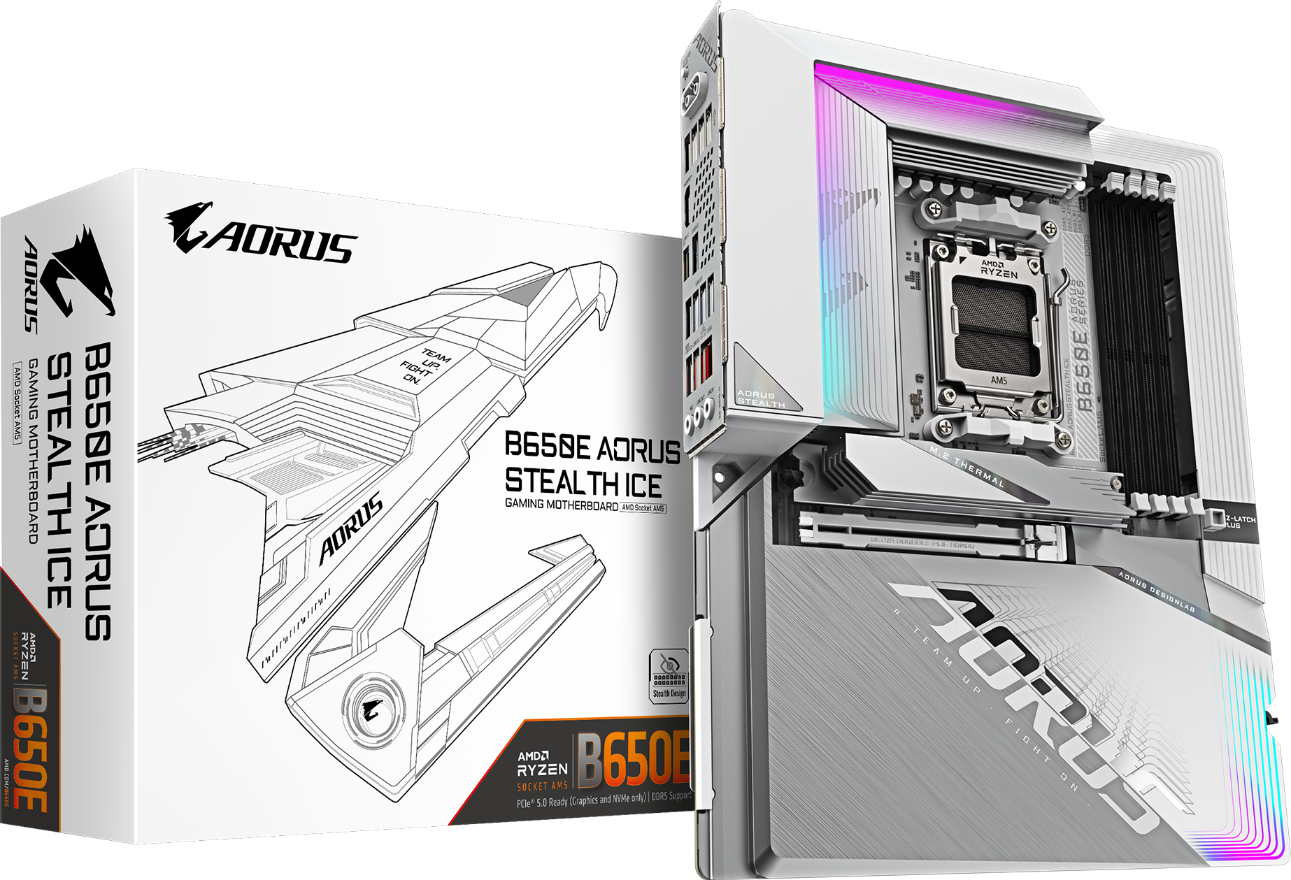 B650E AORUS STEALTH ICE
