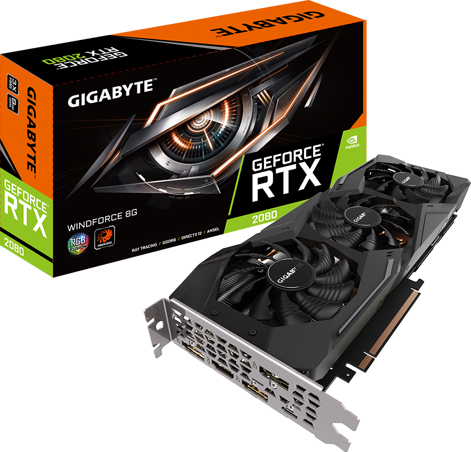 Tarjetas de Video - GeForce RTX™ 2080 WINDFORCE  8G